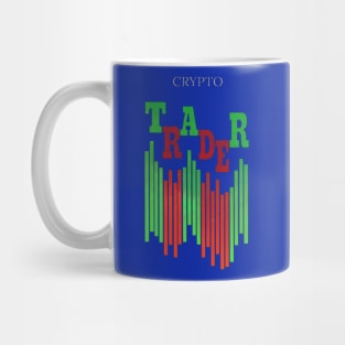 CRYPTO TRADER (CLEAN) / BLUE Mug